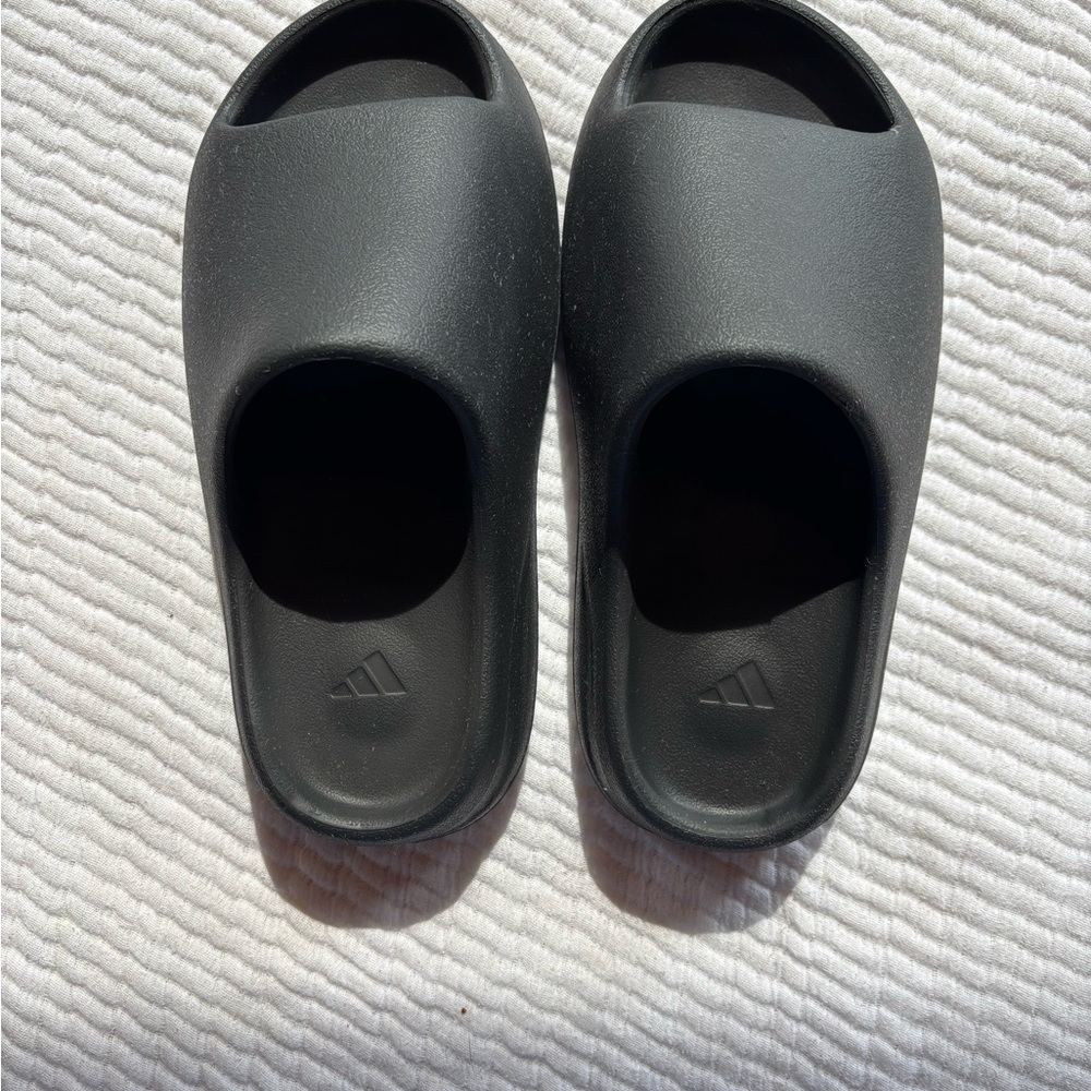 Adidas Black Comfort Slides